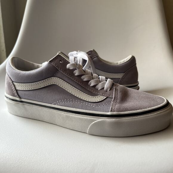 Vans Old School Purple Heather/True White Shoes US Men 5.5/Womens 7 NWT No Box - Picture 15 of 15